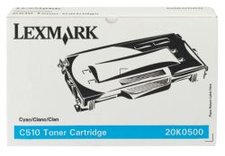 Lexmark 20K0500 Cyan Laser Toner Cartridge