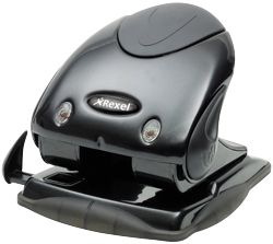 Acco Rexel 2 Hole Punch Black