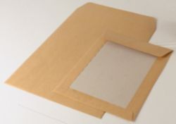 Office Depot Peel Seal Board Backed Envelopes 241 x 178mm 115gsm Box 125