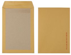 Office Depot Peel Seal Board Backed Envelopes C4 115gsm Box 125