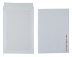 Office Depot Peel and Seal Board Back Envelopes C4 112gsm Box 125 White