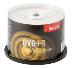 Imation Recordable DVDR 47GB 50pk 