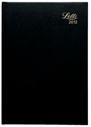 Letts 2013 Business Diaries A4 2 Day a Page Black 