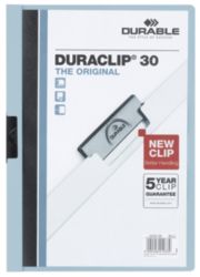 Durable Duraclip 3mm Folder Blue