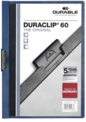 Durable Duraclip 6mm Folder Dark Blue