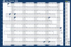 Sasco 2013 Mounted Year Planner 610 x 915 mm 