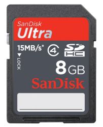 SanDisk 8GB Ultra SD Card
