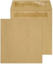 Self Seal Plain Wage Envelopes 90gsm Manilla 108 x 102 mm Box of 1000