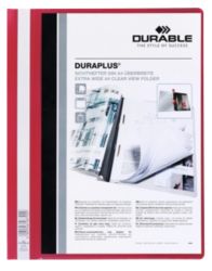 Durable Duraplus Quotation File Red