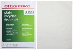 Office Depot A1 Flipchart Pads Recycled