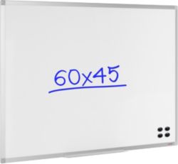 Office Depot Aluminium Frame Magnetic Whiteboard 450H x 600Wmm