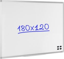 Office Depot Aluminium Frame Magnetic Whiteboard 1200H x 1800Wmm 39 ft x 59 ft