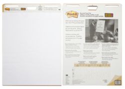 Post it Recycled Meeting Chart 635cm x 775cm 2 pads per pack