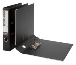 Acco Eastlight Colorado Mini Lever Arch File Black A4 50mm