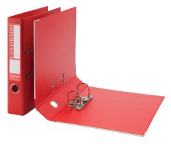 Acco Eastlight Colorado Mini Lever Arch File Red A4 50mm