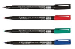 Staedtler CD Dvd Pens Assorted Pack 4 