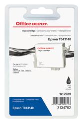 Office Depot Compatible Epson T043140 Black Inkjet Cartridge