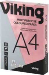 Office Depot Coloured Paper A4 Pink 80gsm