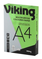 Office Depot A4 Coloured Paper Intense Green 80gsm 500 Sheets per Ream