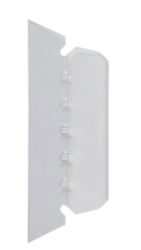 Niceday Universal Filing Tab Clear 50mm Pack of 25