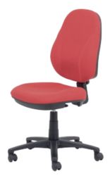 RS To Go Jura Synchro Operator Chair Fabric Burgundy