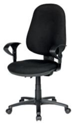 RS To Go Sierra Synchornised Operator Chair Fabric Black