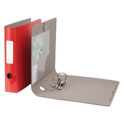 Leitz Active Bebop 180 Polypropylene Lever Arch File 52mm Red