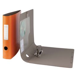 Leitz 180 Active Bebop 50mm Foolscap Lever Arch File Orange