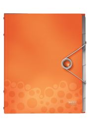 Leitz Bebop Divider Book 6 Tabs Orange