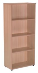 RS to Go Bookcase High Beech