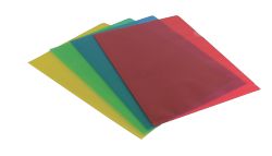 Office Depot Cut Flush Folders Assorted A4 120M Pack of 100