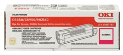 Oki 43865722 Magenta Laser Toner Cartridge