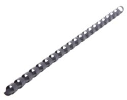 Office Depot Plastic Binding Combs 21 Ring Black 6mm 25 Sheet Capacity A4 100 Per Pack