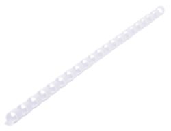 Office Depot Plastic Binding Combs 21 Ring White 6mm 25 Sheet Capacity A4 100 Per Pack