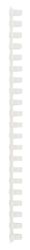 Office Depot Plastic Binding Combs 21 Ring White 16mm 145 Sheet Capacity A4 100 Per Pack