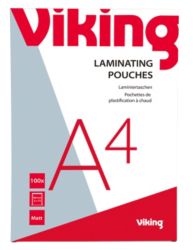 Office Depot Laminating Pouches 150 Micron A4 Matt Pack of 100