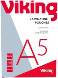 Office Depot Laminating Pouches 150 Micron A5 Clear Gloss Pack of 100