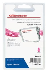 Office Depot Compatible Epson T080340 Magenta inkjet Cartridge