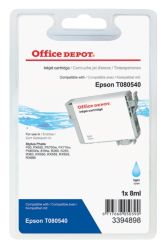 Office Depot Compatible Epson T080540 Light Cyan inkjet Cartridge