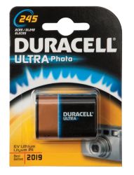 Duracell Ultra 245 Photo 3V Lithium Camera Battery