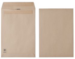 New Guardian Self Seal Envelopes 125gsm Manilla C4 324 x 229 mm 250 Per Box
