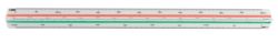 Office Depot Plastic Triangular Scale Ruler 500 2500