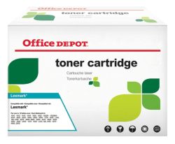 Office Depot Compatible Lexmark 12A8425 Black Toner Cartridge