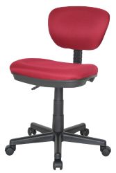 Niceday Typist Chair Fabric Burgundy