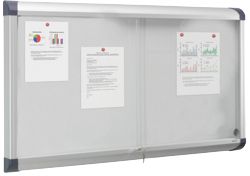 Office Depot Glazed Case 760L x 1410W x 60D mm