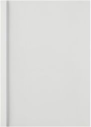 GBC A4 Linen Thermal Binding Covers White 3mm 150 Microns 30 Page Capacity 100 Per Pack