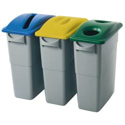Slim Jim Recycling Bin Body Coloured Lid sold separately