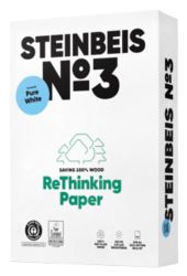 Steinbeis Pure White Printer Paper 80gsm A4 Ream