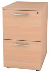 RS to Go 2 Drawer Filing Cabinet Beech