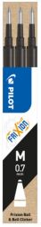 Pilot Frixion Fine Ballpoint Refills Black Pack of 3